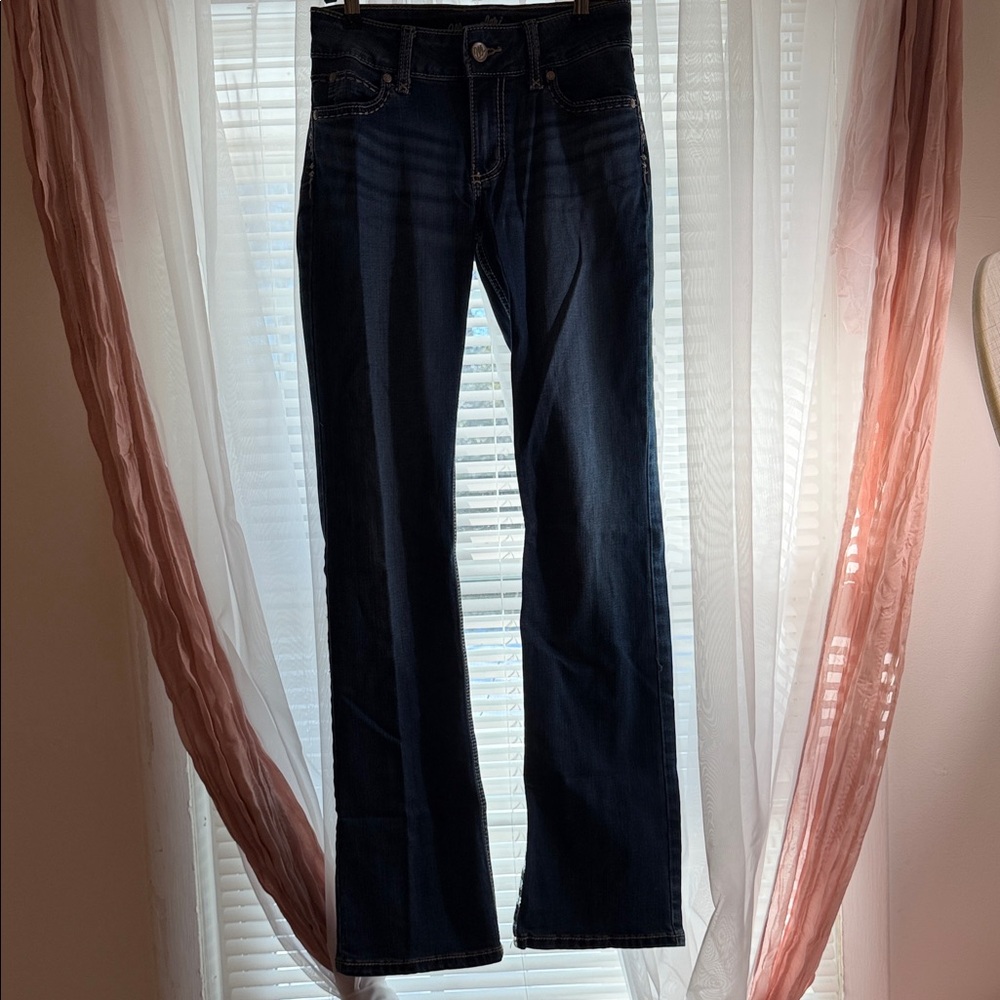 Wrangler - Women's Dark Blue - Boot Cut Jeans